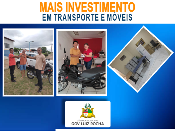 INVESTIMENTO EM TRANSPORTES E MÓVEIS