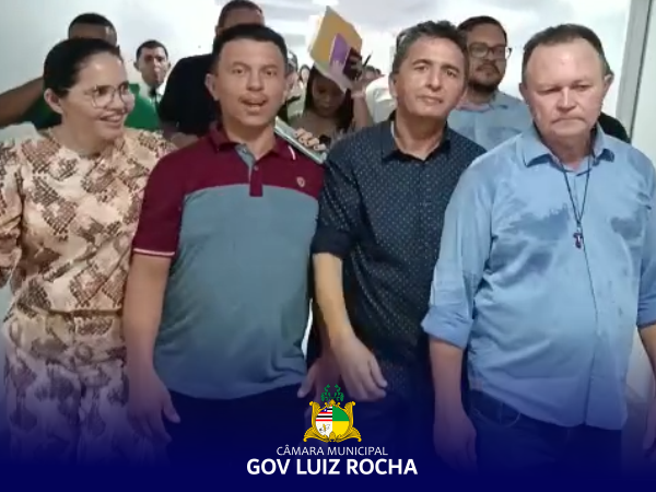 PRESIDENTE DA CÂMARA PARTICIPA DE INAUGURAÇÃO DE OBRAS DO GOVERNO EM SENADOR ALEXANDRE COSTA